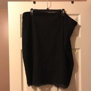 Ralph Lauren Plus Size Lace Skirt